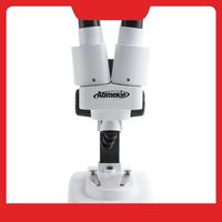 AOMEKIE 20X Stereo Microscope Binocular With LED For PCB Soldering Tool Mobile Phone Repair Slides Mineral Watching Microscopio-