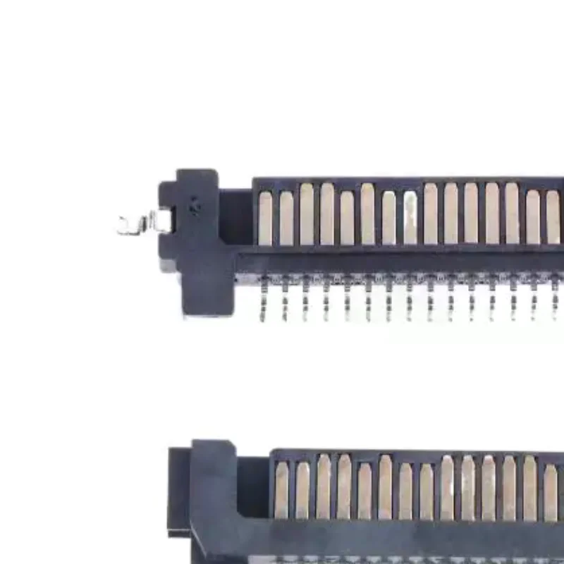 5Pcs SATA Interface Socket SSD Solid State Drive Seat 7+15P 22PIN Male Connector Seat Sinking Plate Patch Type Connector Port