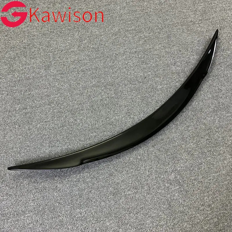 Carbon Fiber Rear Trunk Spoiler Wing For Tesla Model S 2014 - 2019 Car Boot Lip Wing Spoiler