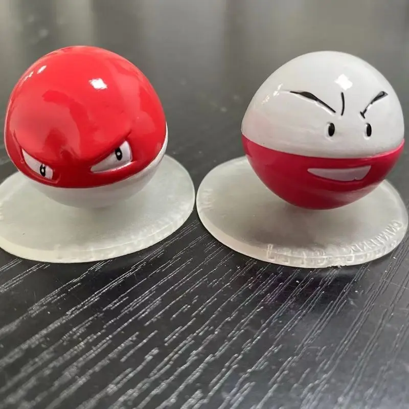 New Electrode Voltorb Mini 2pcs Figure Model Ornament Accessories Gk Statue Model Collection Room Decora Desk Toys Christmas