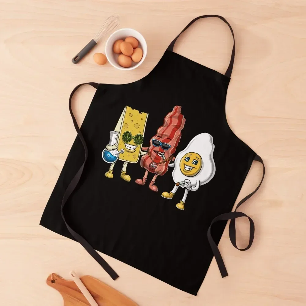 Bacon Stoners Apron Teacher chefs Woman Work Apron