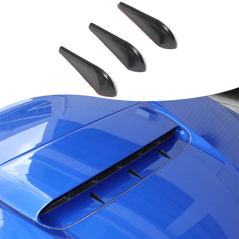 

For 22-25 Subaru WRX/05-15 Toyota Tacoma Automotive Wind Resistance Flow Bar ABS Black Automotive Modification Accessories