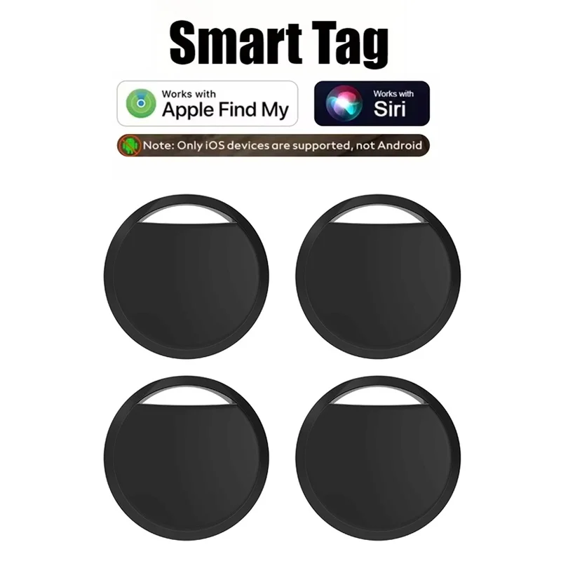 1-4pc Smart Tracker Car Pet Anti-loss Smart Tag For Apple Find My App Navigation Locator For Apple IOS Airtag Replacemen Devices