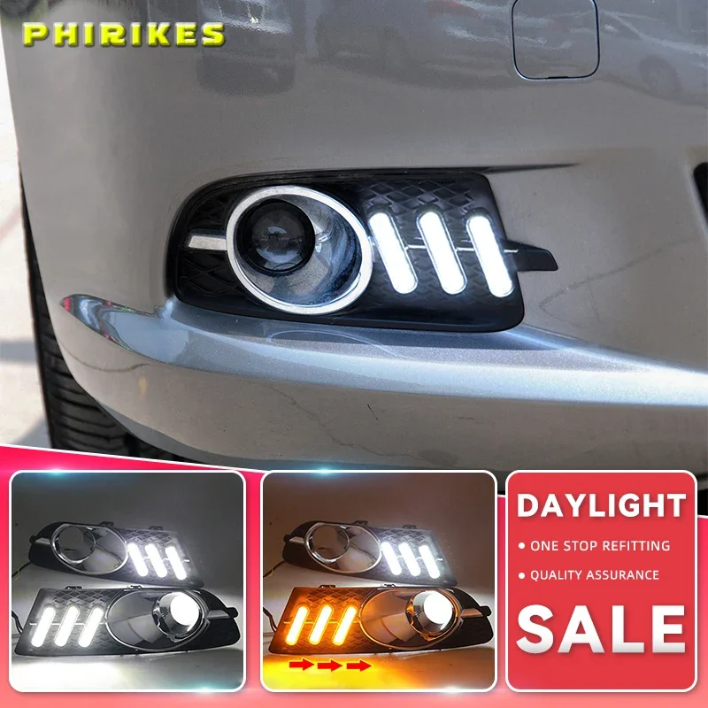 

1 комплект фар бампера для Buick Lacrosse дневного света 2009 ~ 2012y автомобильные аксессуары светодиодные DRL фары для противотуманных фар Lacrosse