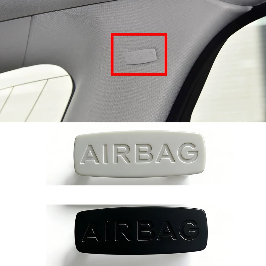 

1 шт. Декоративная накладка на эмблему/крышку подушки безопасности (A, B, C-стойки) для Land Rover Range Rover Velar, Jaguar I-PACE, XE, XF