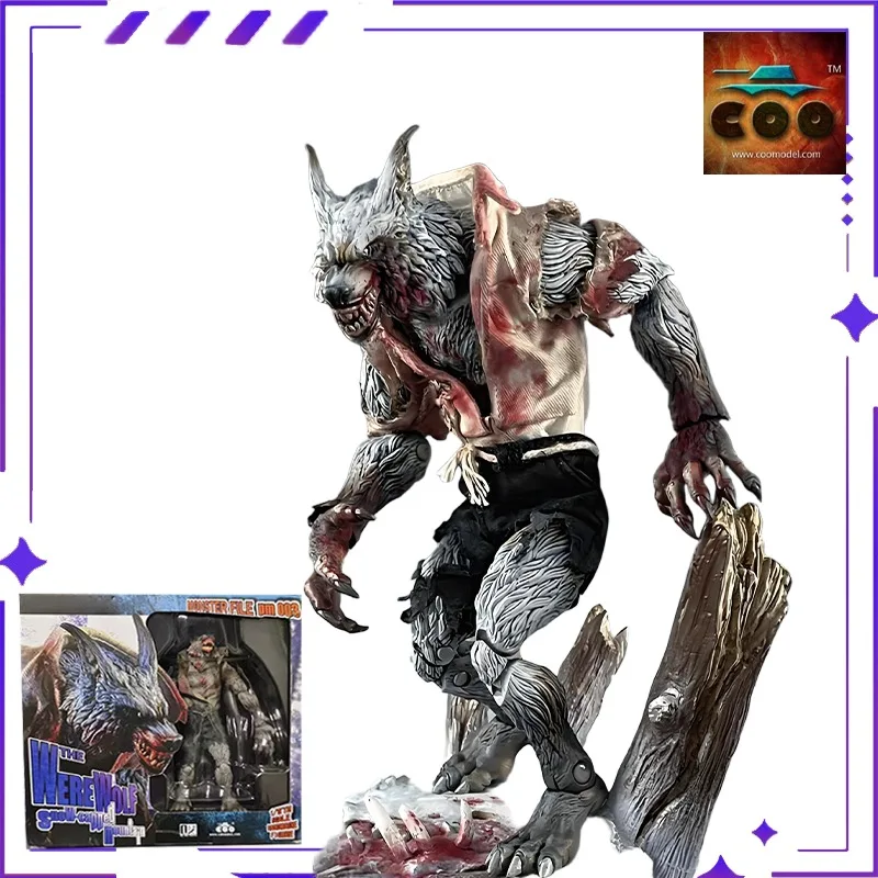 COOMODEL Original 1/12 Werewolf Howling in The Forest، منتج نهائي ذبح سنوفيلد، نموذج Orc المحمول، لعبة مصنوعة يدويًا