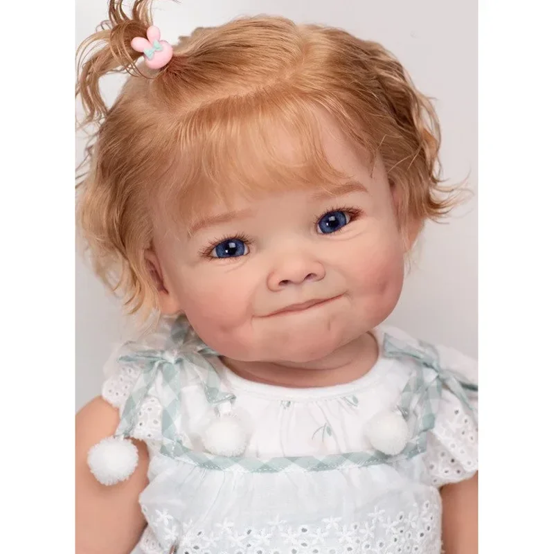 SINO-BB Kit bambola bambino rinato da 28 pollici Raya Lifesize Colore fresco Morbido tocco Bambola non finita Giocattolo bambola rinata