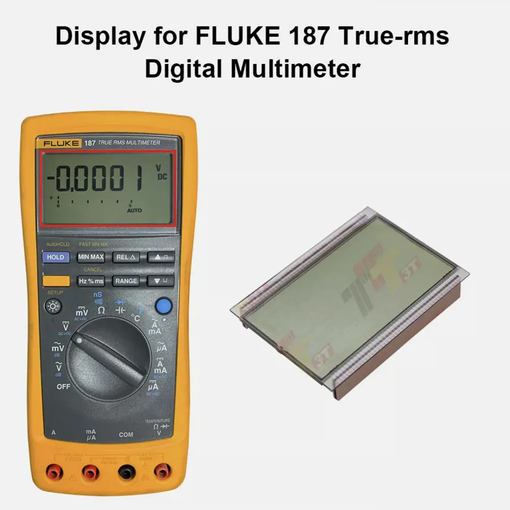 Display LCD per multimetro digitale FLUKE 187 189 89-4(89 IV)