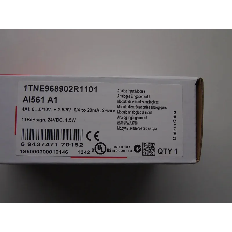 

(Sea shipping) Original New In Stock PLC Module AI561 1TNE968902R1101 One Year Warranty