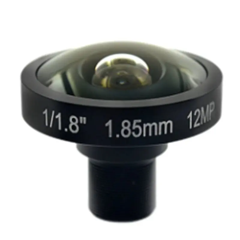 [B24B!】 4K 12MP 1.85Mm Fisheye Lens HD 1/1.8" CCTV Lens For Surveillance Camera Drone Action Sports Camera Accessories