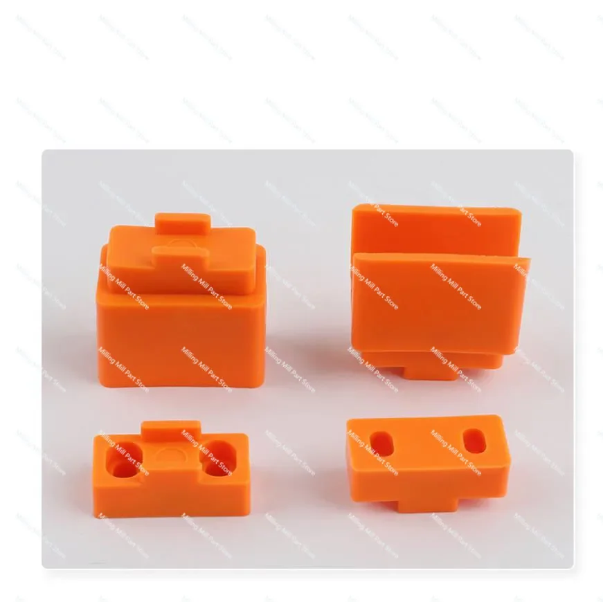 Wire Cut Parts Condutive Block Insulation Rubber Isolator for WEDM Machine 1pc