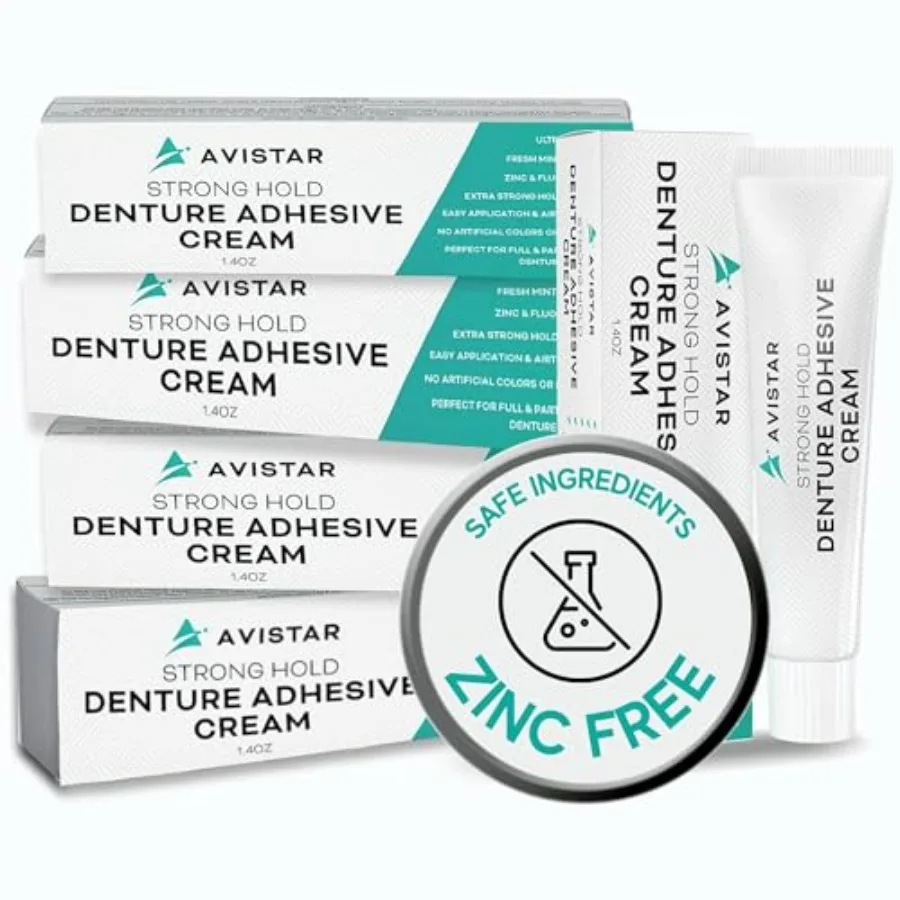 

Суперпрочный крем-клей для зубных протезов, фиксация до 12 часов, водостойкий, без цинка и фтора, легко наносится, с аппликатором, предотвращает протекание пищи