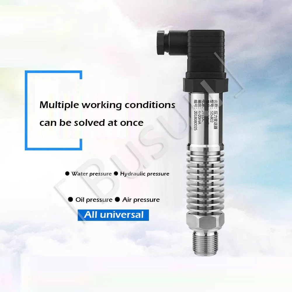 High temperature pressure transmitter 4-20mA air pressure, high temperature resistant oil pressure, steam pressure sensor