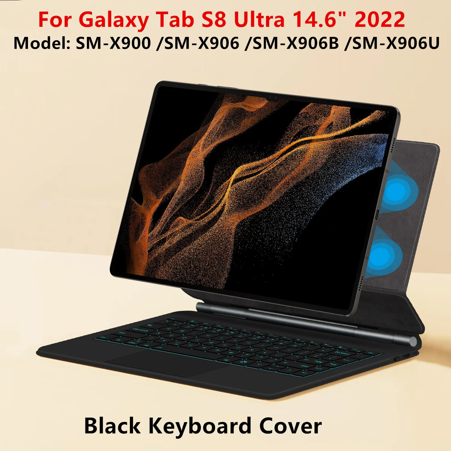 マジックキーボード Samsung Galaxy Tab S8 Ultra 14.6 インチ S9