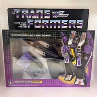 In Stock Hasbro Transformers Toys G1 Reissue KO Edition Skywarp Action Figure Model Deformation Robot Ornaments Collect Toys