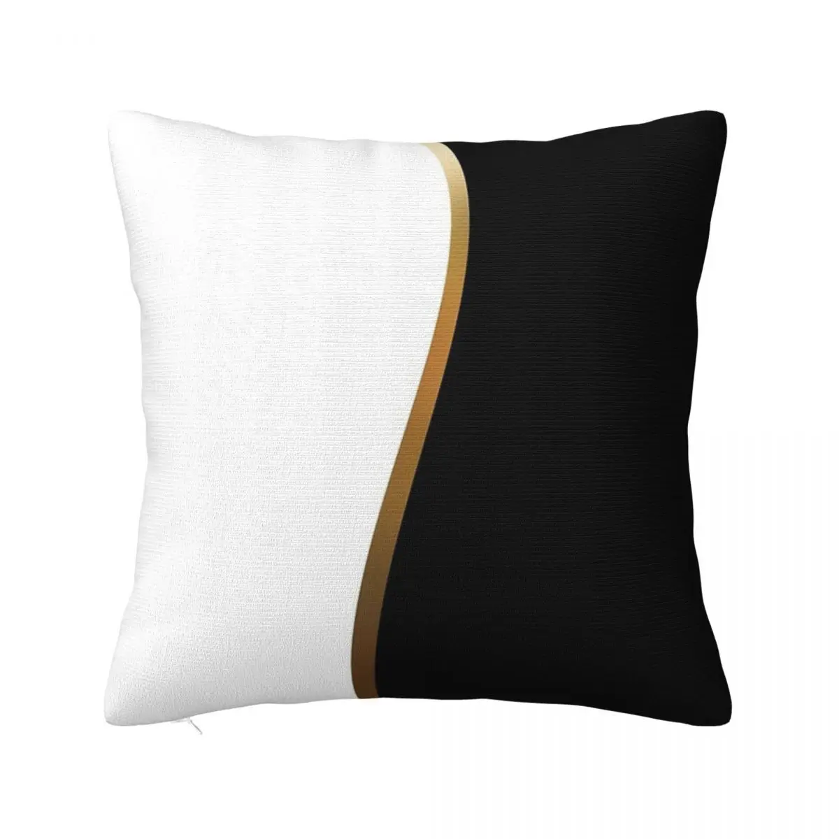 Black And White Gold Wave Headboards Sleeping Pillows Anime Body Pillow Case Pillow Case Pillow Cover