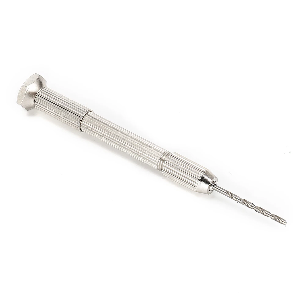 10 Chiếc 0.8Mm-3.0Mm Mini Cầm Tay W/Móc Khóa Chuck HSS Khoan Khoan Chuck Cho gỗ Nhựa Cao Su Khoan Lỗ Tự Làm Dụng Cụ