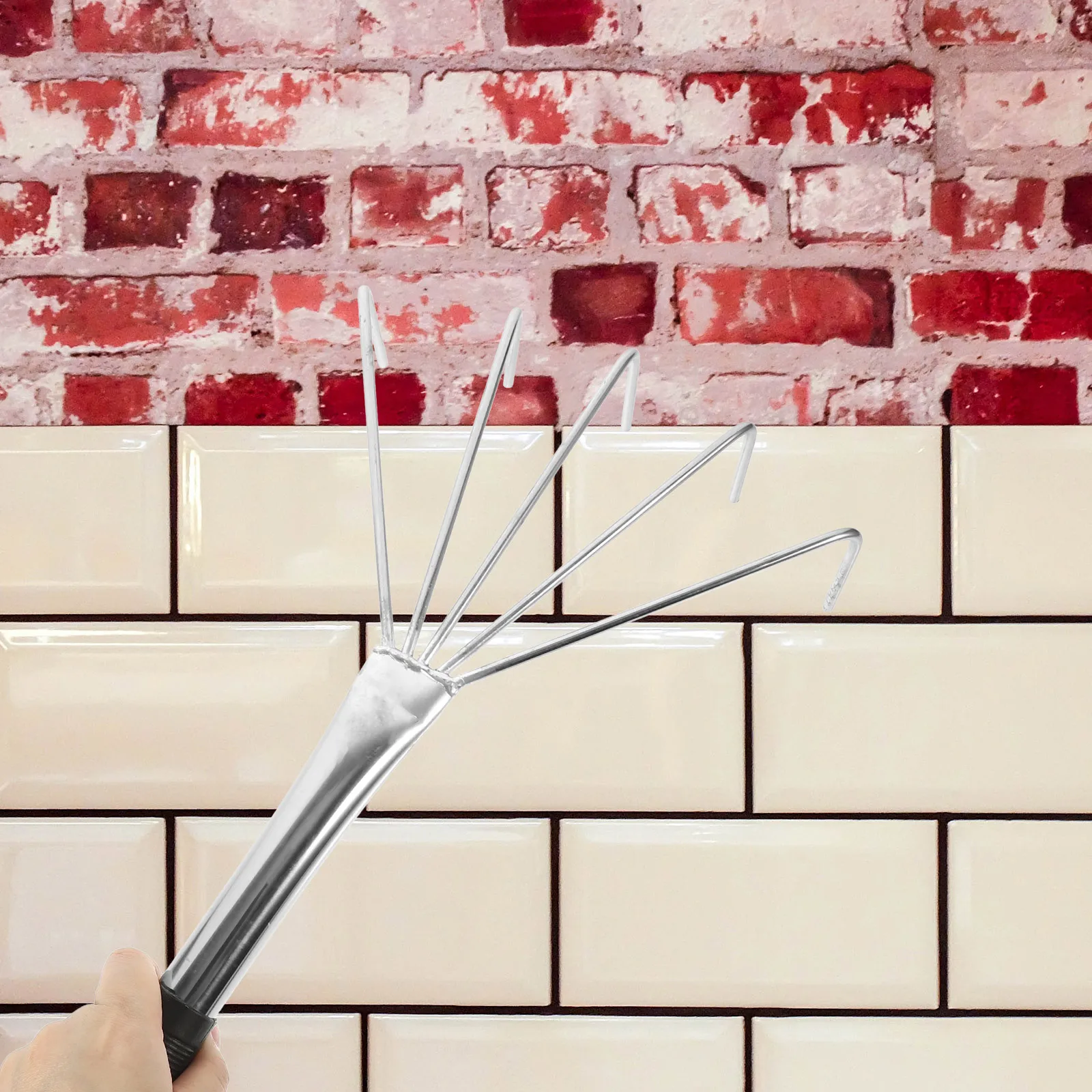 

Stainless Steel Sand Rake Tile Flat Tool Easy Operation Durable Efficient Tile Installation Home Improvement Hand Rake