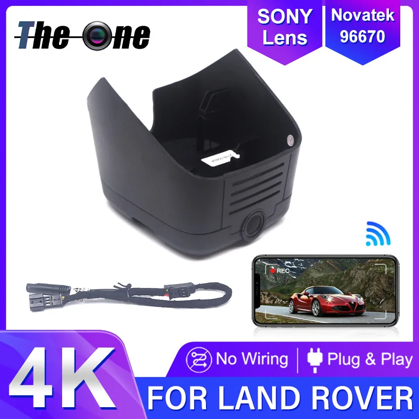 

For Land Rover Discovery Sport 200PS 249PS R-Dynamic 2020-2023 Plug and Play Dash Cam Camera UHD 4K Wifi Car Dvr Video Recorder