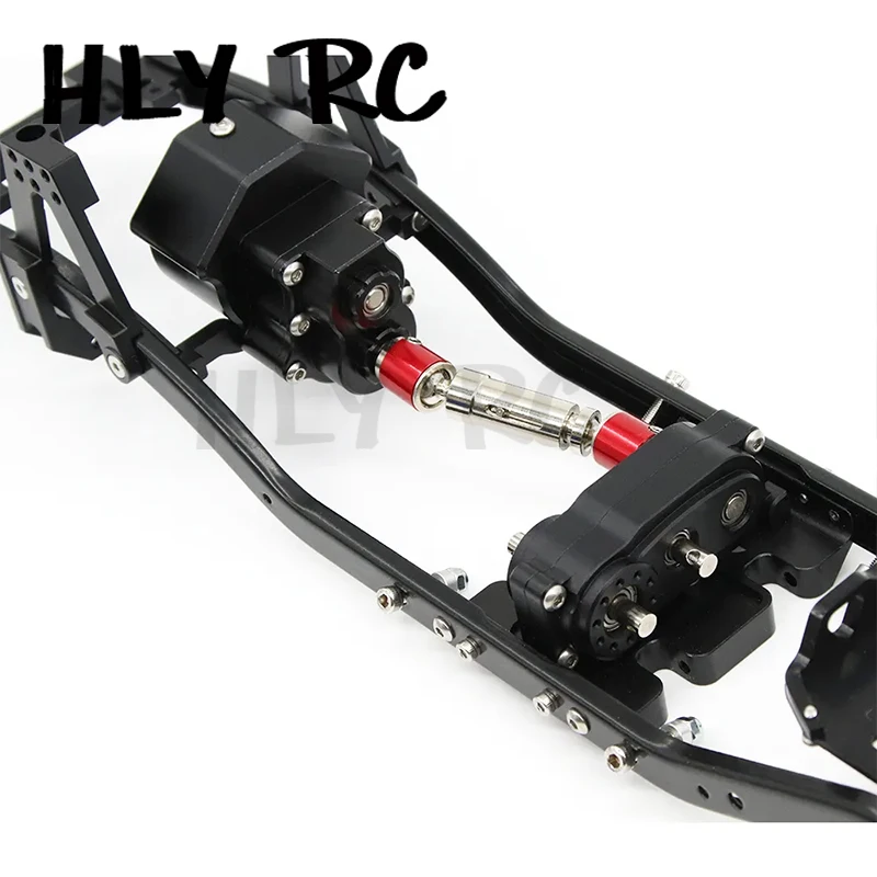 Prefixal Gearbox Transfer Case Front Motor Transmission for 1/10 RC Crawler Car Axial SCX10 & SCX10 II Upgrade Parts