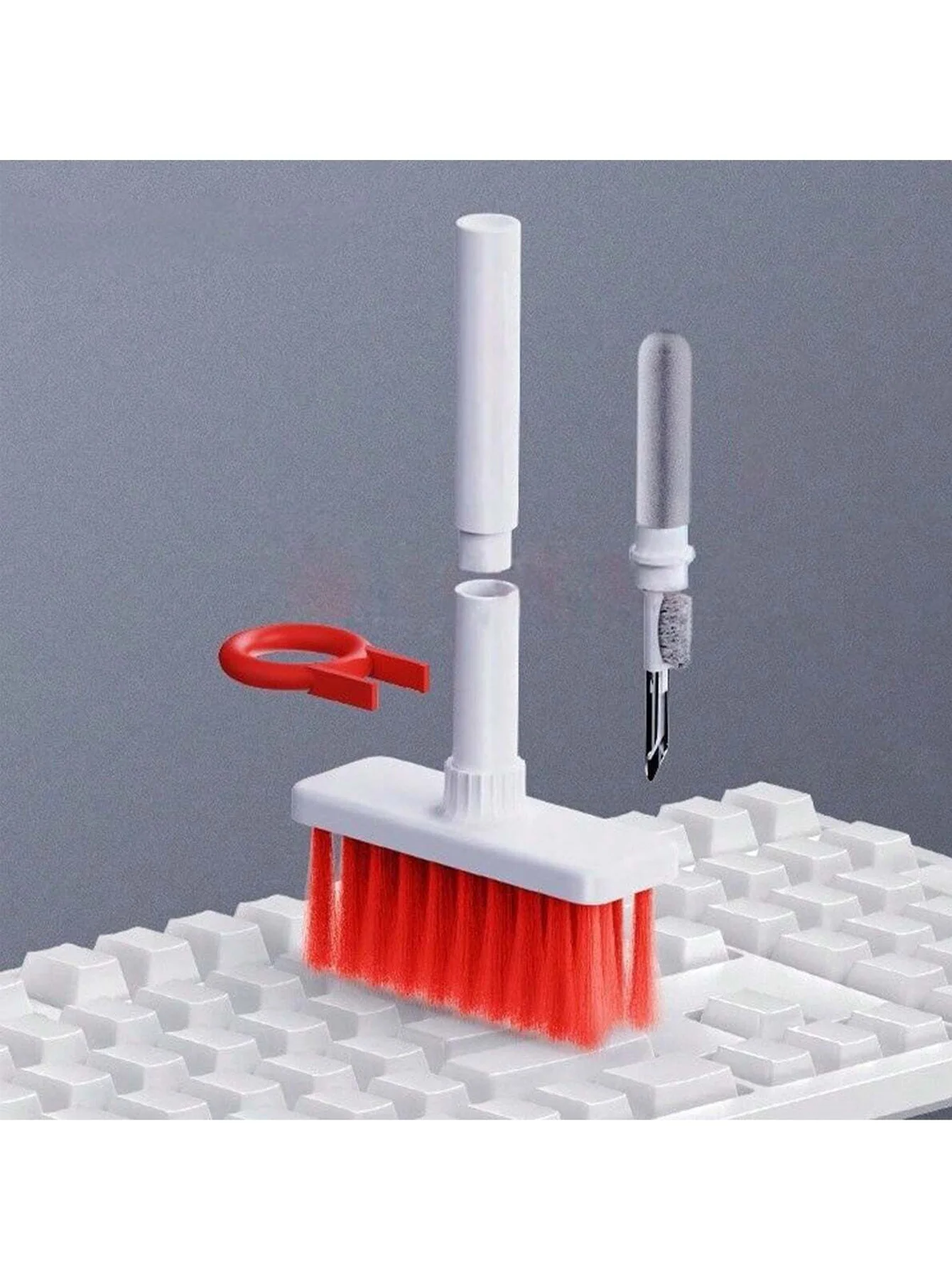 Tastatur und Kopfhörer, multifunktionale Reinigungsbürste, 5-teiliges Set