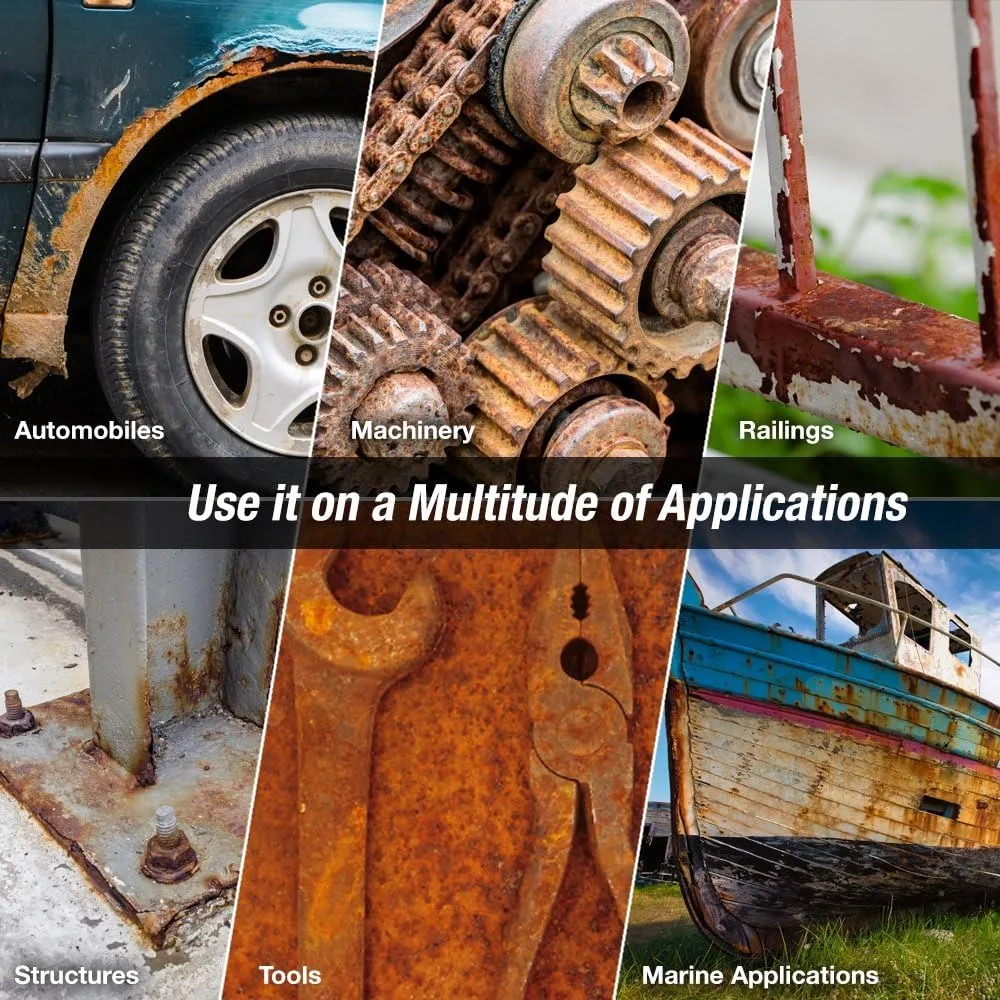 Rust Converter Ultra, Highly Effective Professional Grade Rust Repair Spray (1 Gallon)