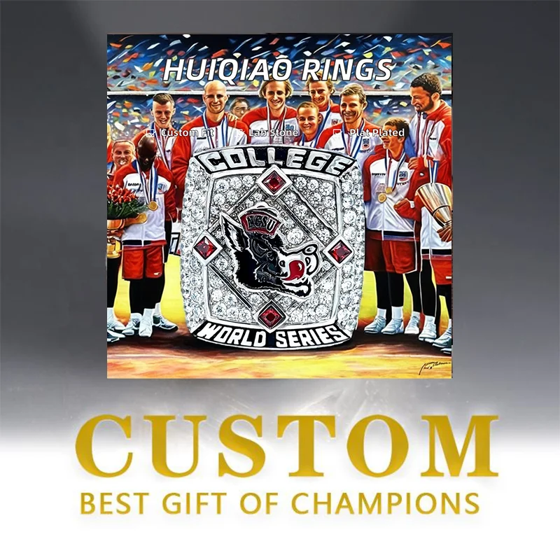 Customized Youth Sports Championship Ring, Baseball Basketball Rugby Championship Ring, Personalized Customization, Name and Num
