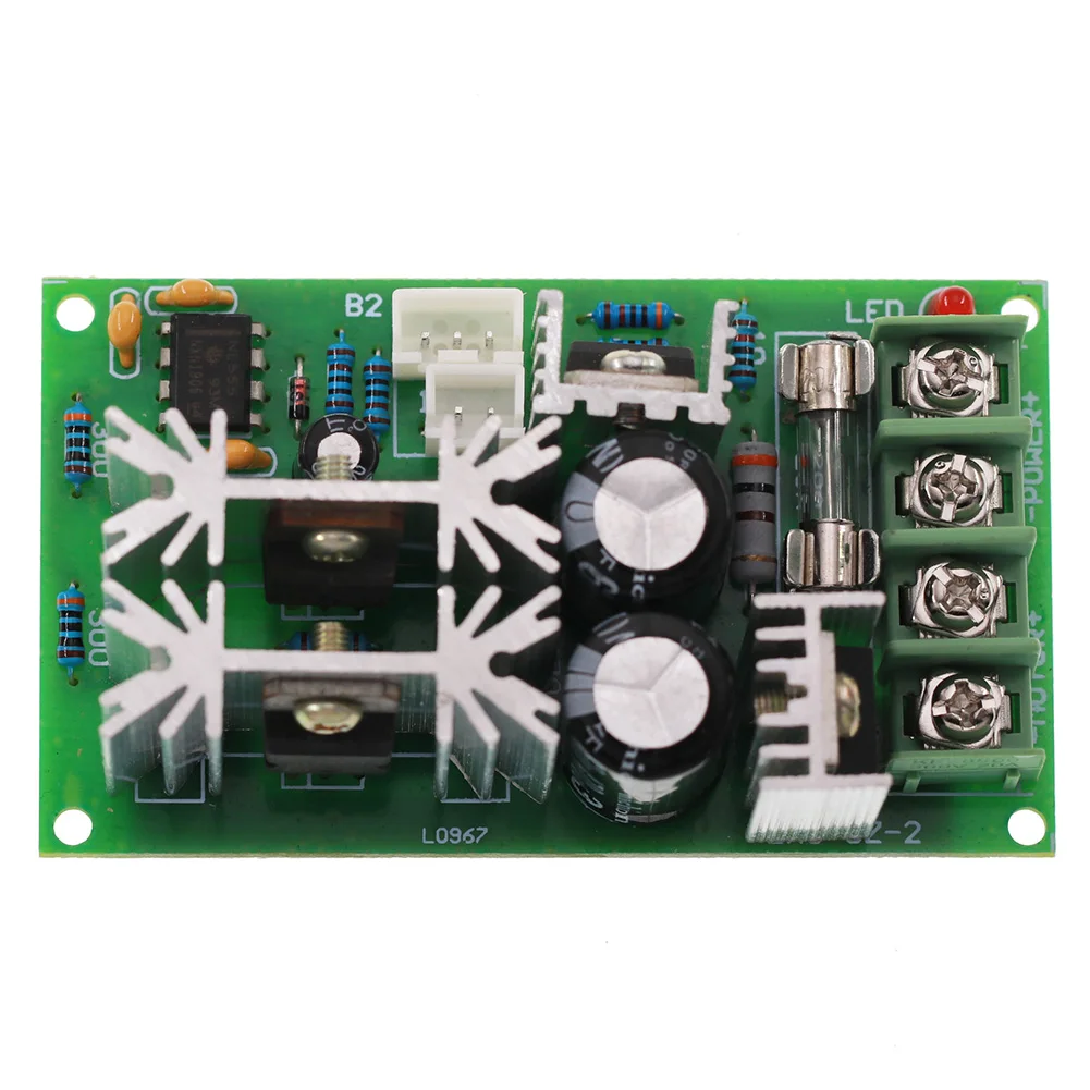 PWM Motor Speed Controller Switch 20A Current Voltage Regulator Module Regulating Current DC Speed Controller for Electronic DIY