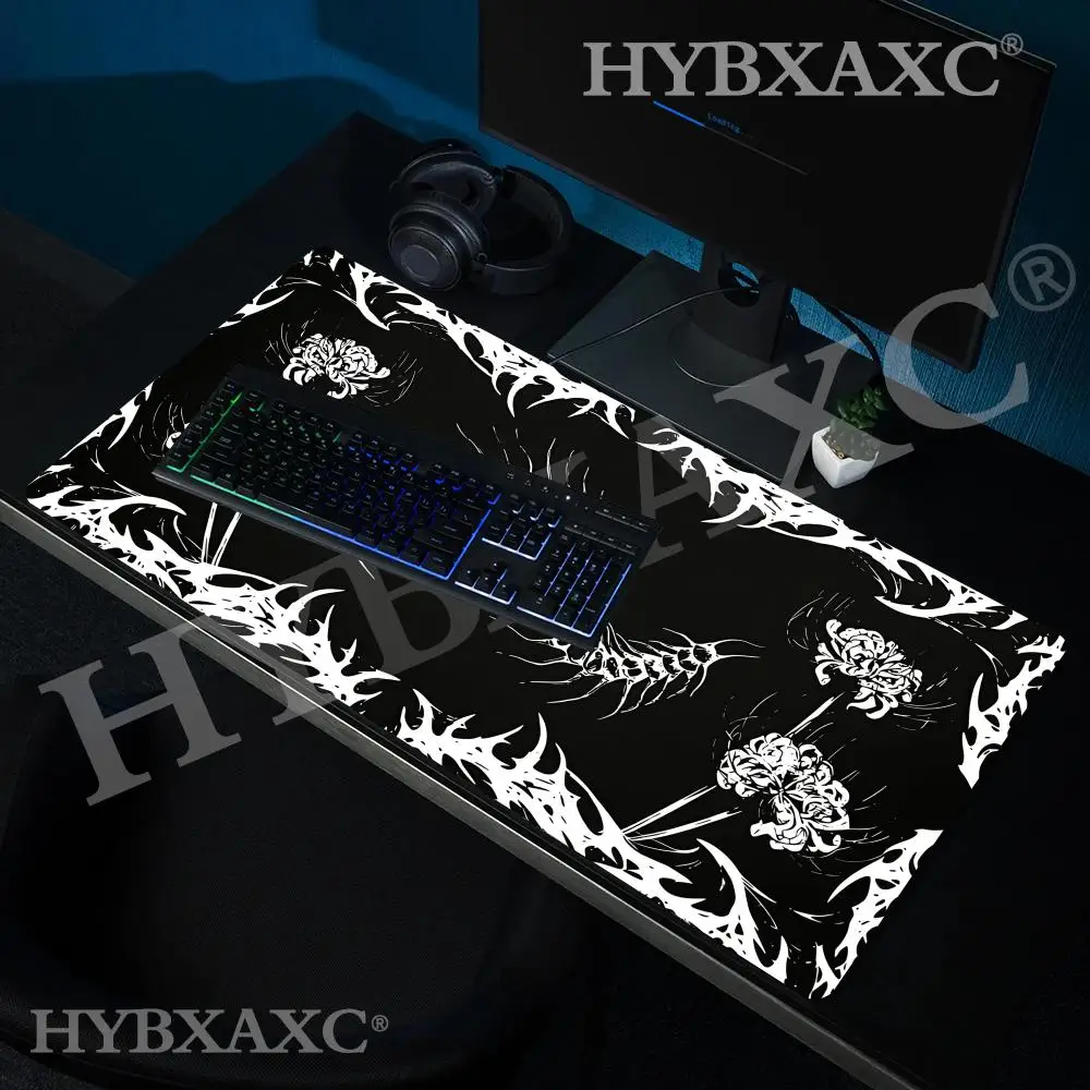 

HYBXAXC Gothic Centipede Mouse Pad, Large Gaming Desk Mat, Floral Horror Design for Aesthetic Gamer and Office Setup Weirdcore
