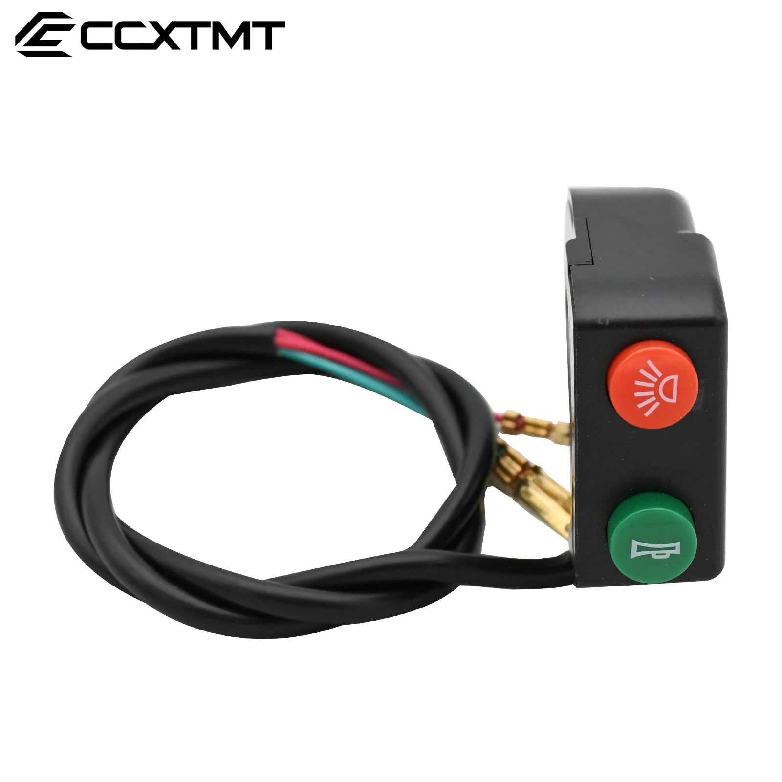Electric Bicycle Scooter Motorcycle 22mm Handlebar Universal ON/OFF Switch Light Horn Switch For Ktm Yamaha Kawasaki Etc Honda