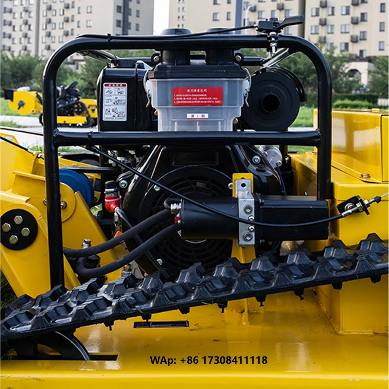 High Performance Remote Control Lawn Mower Zero Turn Farm Orchard Robot Lawn Mower Self-propelled Yard Work Lawn Mower