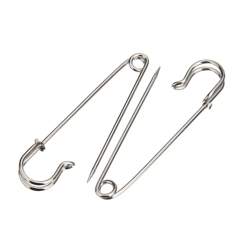 12pcs Large Heavy Duty Stainless Steel Big Jumbo Safety Pin Blanket Crafting for Making Wedding Bouquet Brooch DIY Decoration