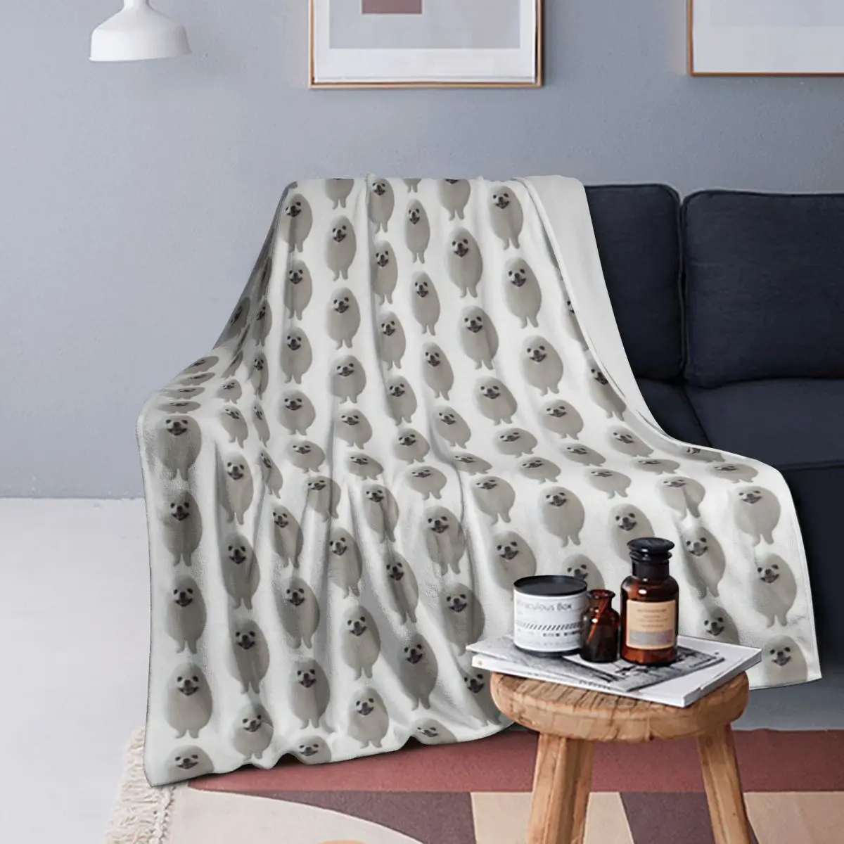 

Eggdog Blankets Soft Warm Flannel Throw Blanket Cover for Bed Living room Picnic Travel Home Couch