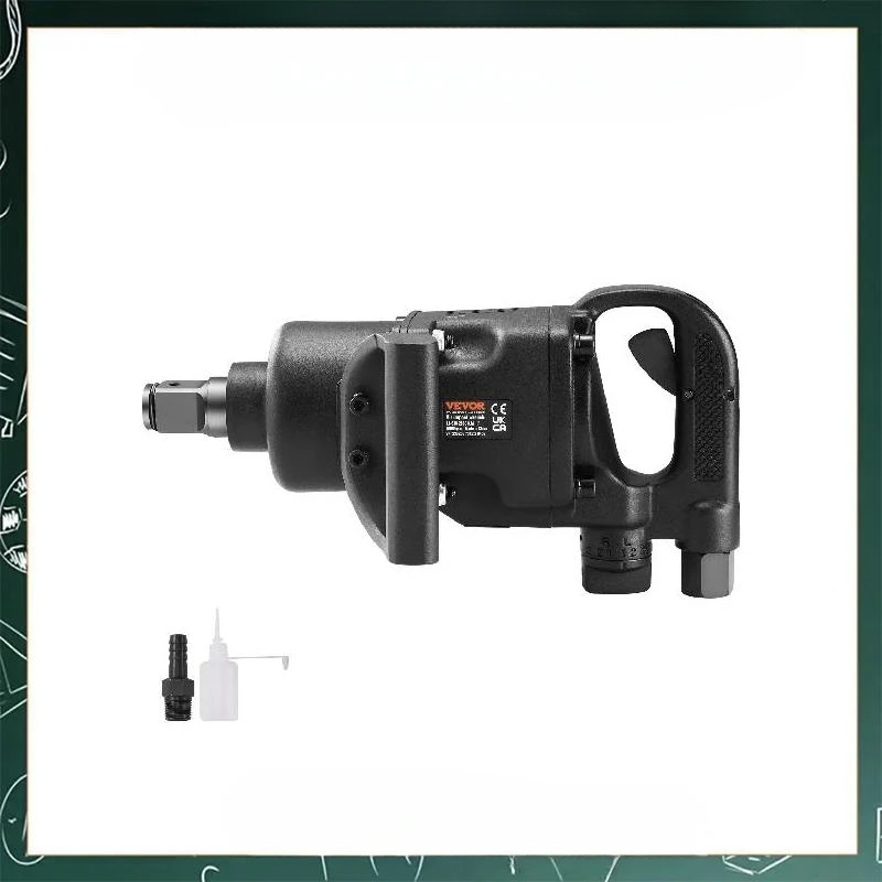 

% пневматический ударный гайковерт до 2730 фунтов с обратным крутящим моментом, выход 1 дюйм, пневматический ударный пистолет для тяжелых условий эксплуатации, ремонта и обслуживания