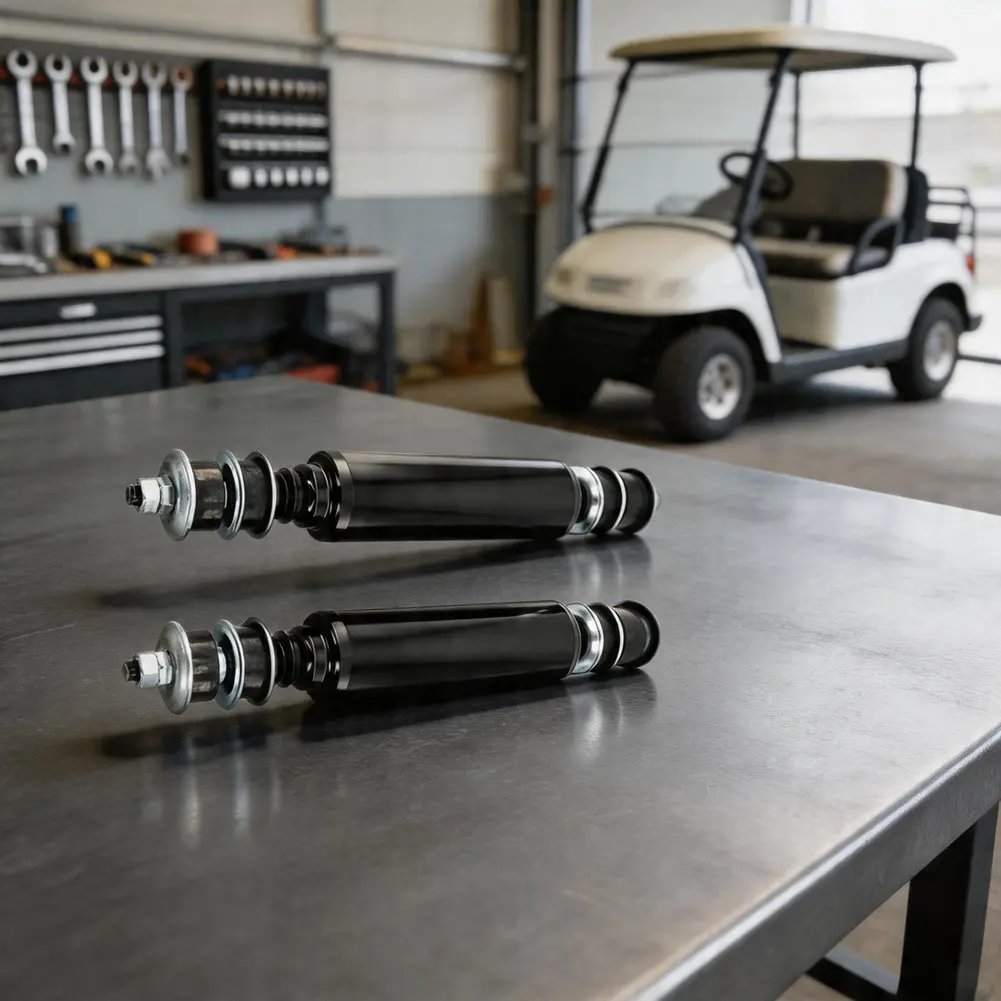 

Black Golf Cart Shock Absorber Shock Absorber For Golf Cart Golf Cart Suspension Part Enduring Performance Build