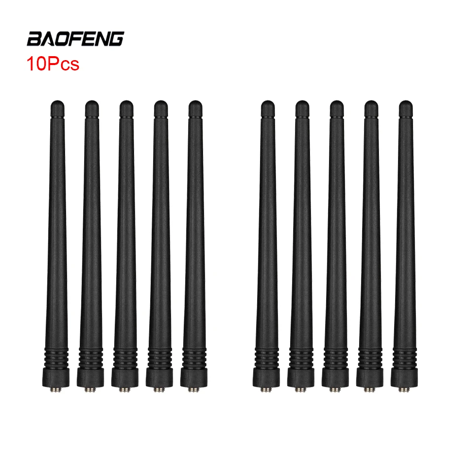 Baofeng-Walkie Talkie SMA-F Antenna, UHF and VHF, 136-174MHZ, 400-520MHZ, for UV-5R UV 5R, Two Way Radio Accessories, 100% Origi