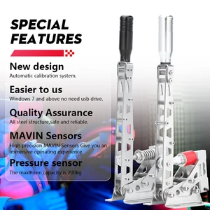 USB simulated running hand brake yes 64bit load cell for adjustable rally Gamesbrakesfor Logitech G29/G27/G25 T300 T500 RS PC 12 Main Sales G29 Load Cell - №5