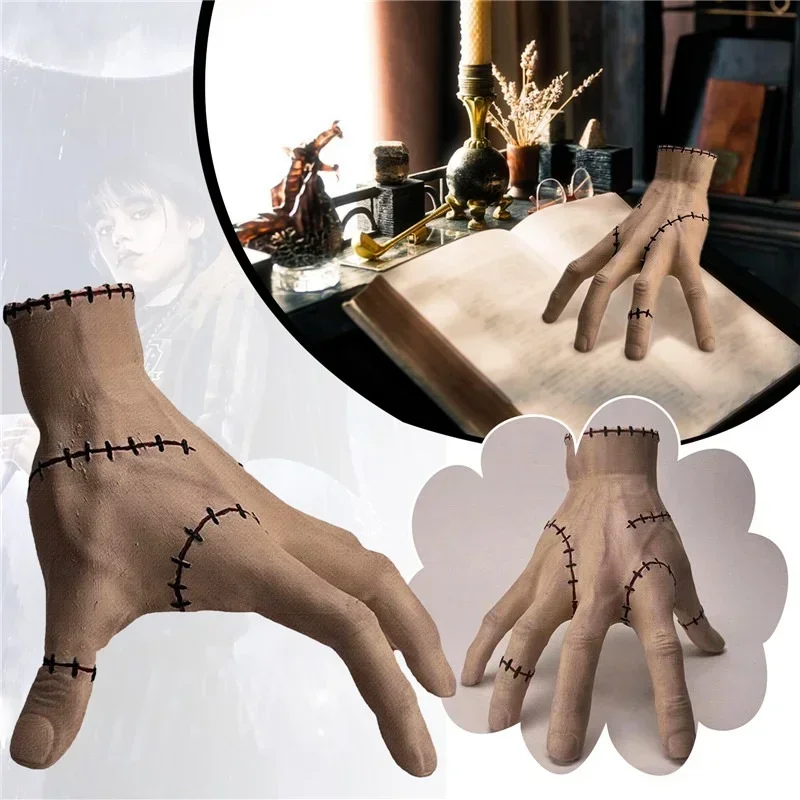 Horror Sache Hand Spielzeug aus Latex Figur Home Decor Desktop Handwerk Urlaub Party Kostüm Prop