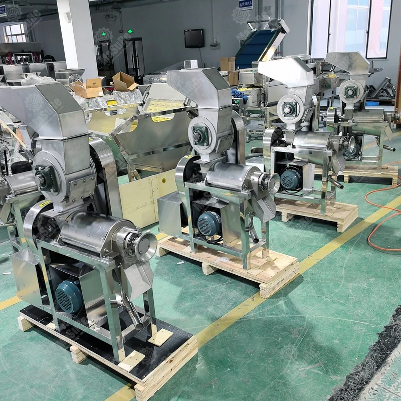 Commercial Orange Mango Strawberry Fruit Juicer Extractor Machine Efficient Screw Crusher for Juice Extraction