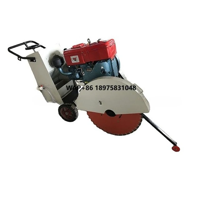 Asphalt concrete pavement  large concrete cutting machine concrete curb head cutting machine new electric cement