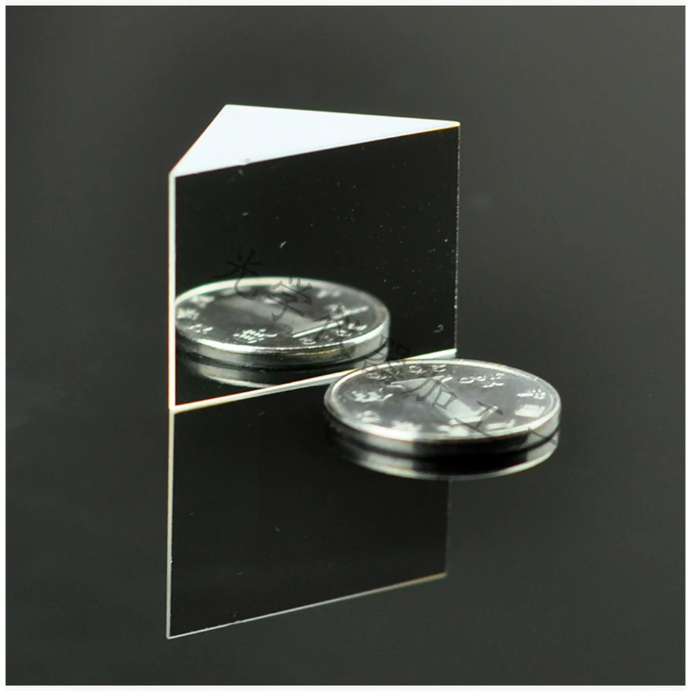 20*20*20mm Customized Optical Prism K9 45 degree Total Reflection Processing Isosceles Right Angle