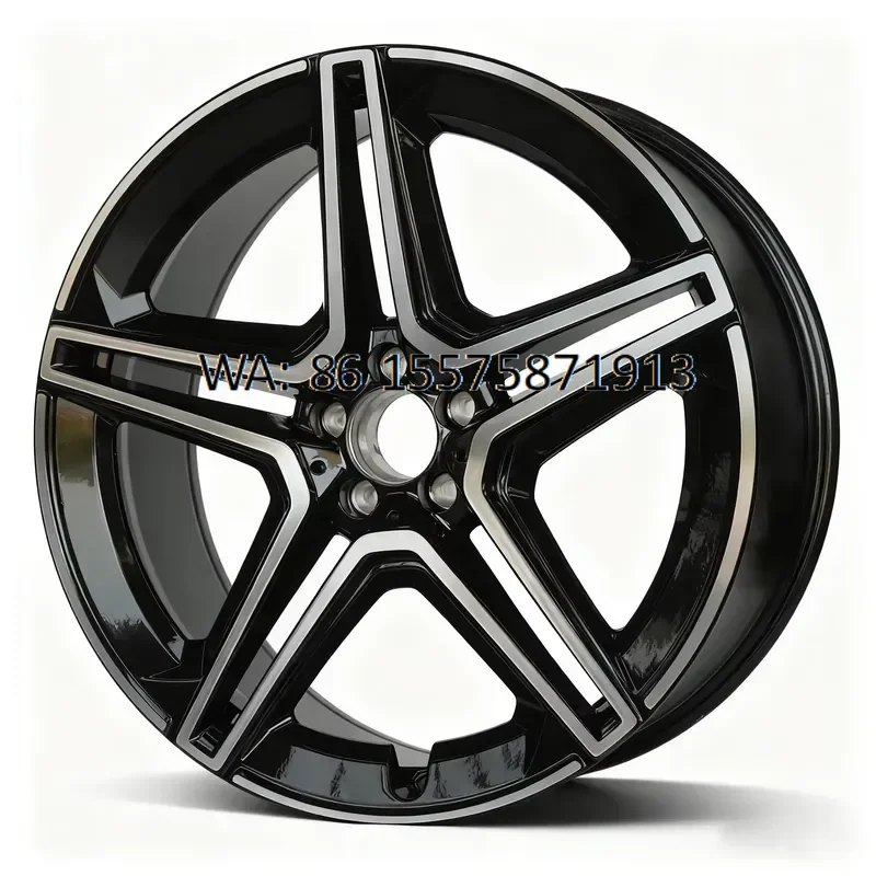 for BZY 18 19 20 21 22 Inch 5x112 Gloss Black Face Aluminum Alloy Passenger Car Wheels for GLS GLE