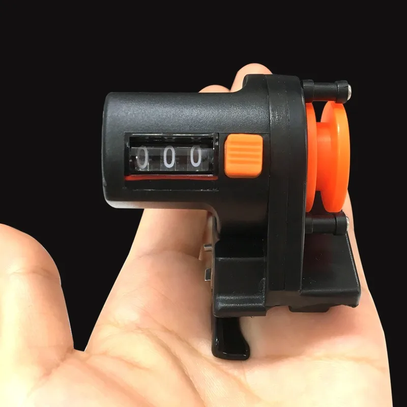 Fishing Line Counter 0-999M Fishing Line Depth Counter Finder Tool Tackle Length Gauge Counter