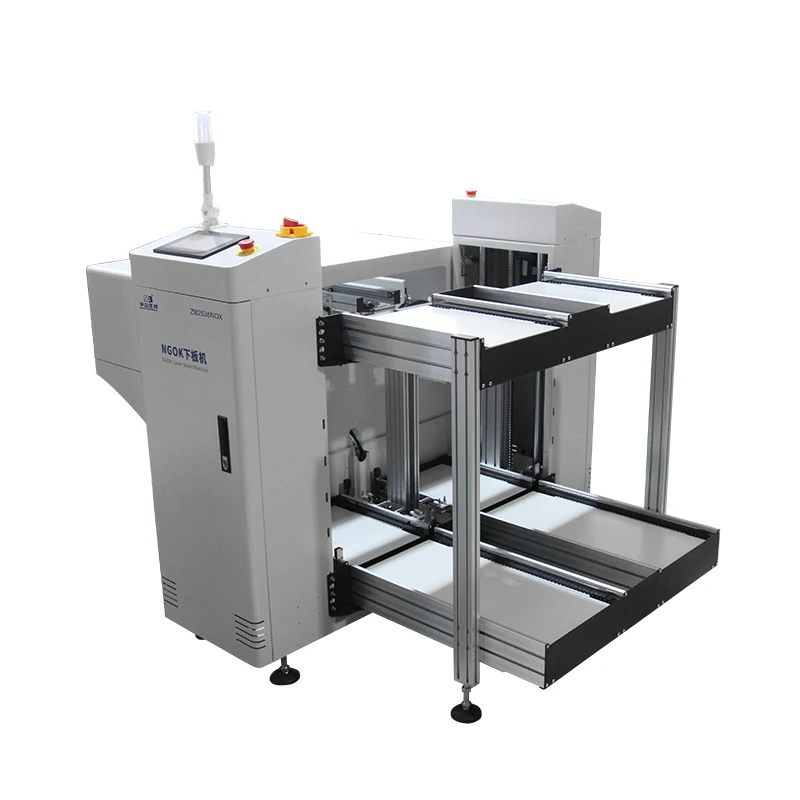 ZB2535NOX 500W NGOK SMT Unloader Machine Automatic Single And Double Guide NGOK Unloader Machine SMT Pcb Unloader