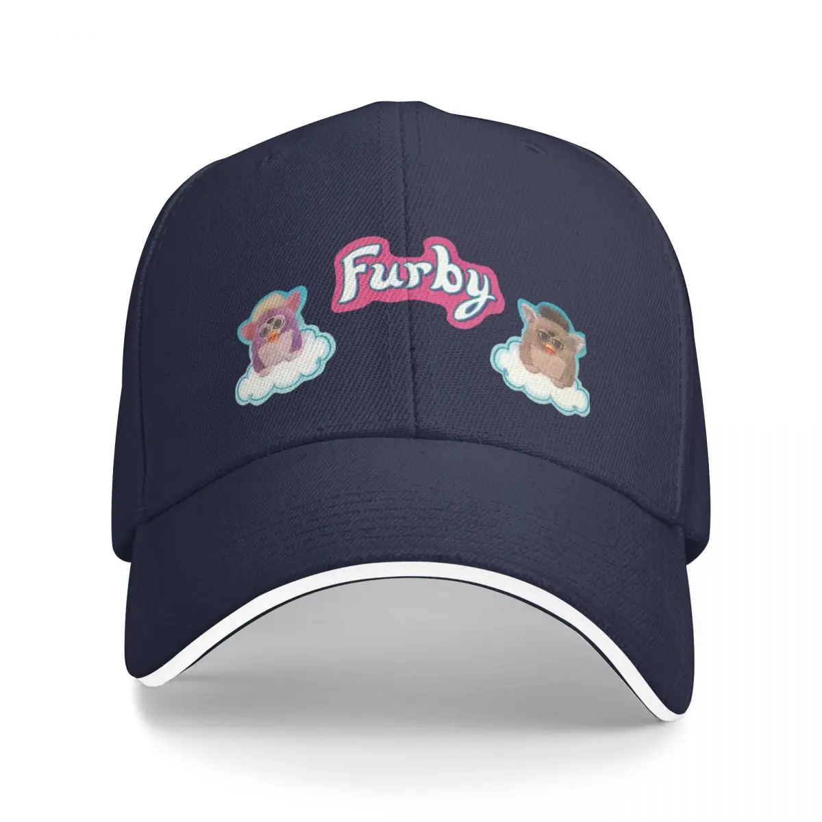 

Authentic Vintage Y2K Furby Pack / Pattern Baseball Cap Horse Hat Thermal Visor Hat For Women Men's