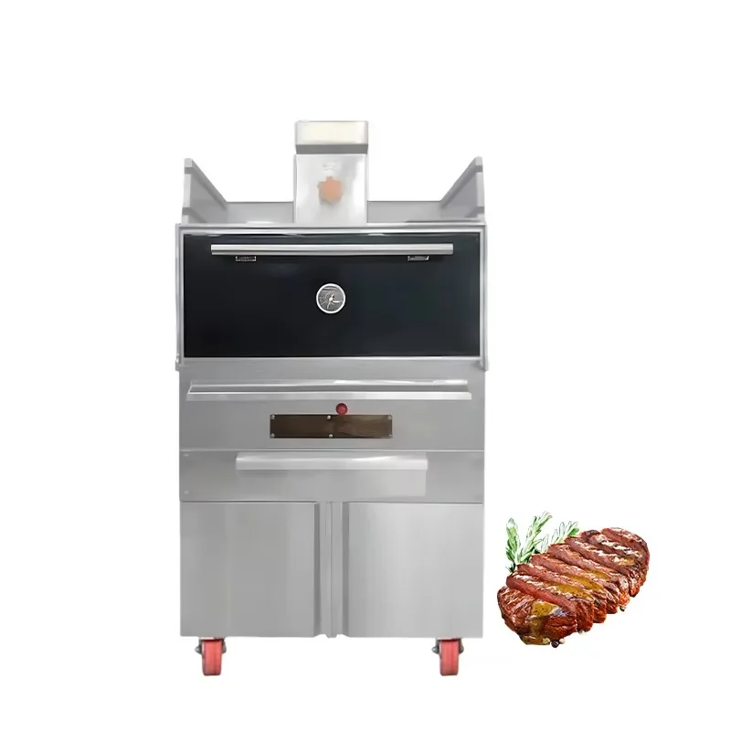 Premium Stainless Steel Infrared Steak Broiler for Home Use, Easy to Clean Tabletop Design with Removable Cooking Components