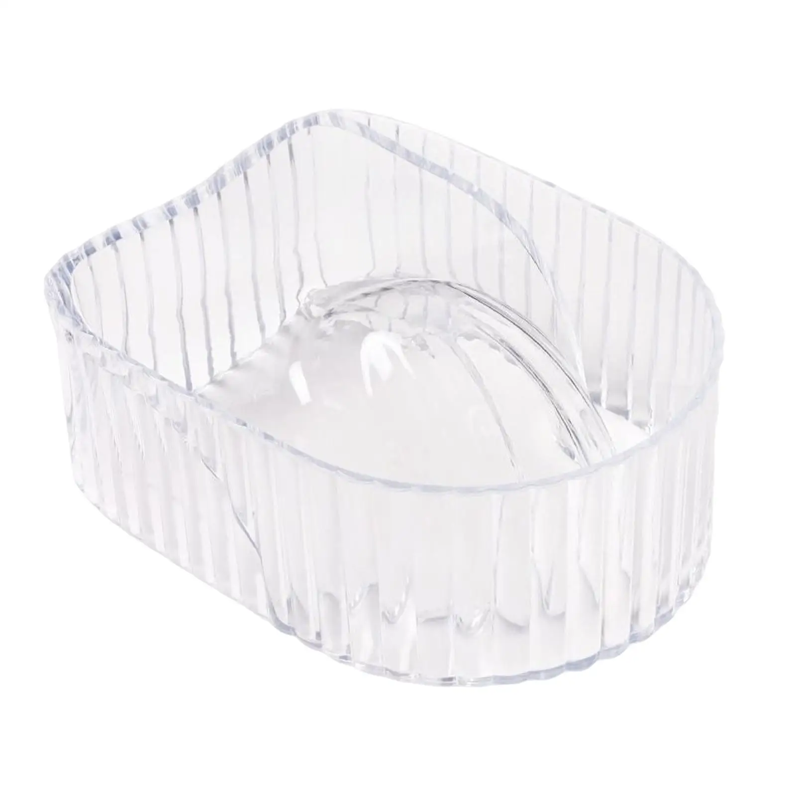 Gel Nail Polish Remover Soaking Bowl Acrylic Nail Manicure Shell Shape Bowl for Salon and Home