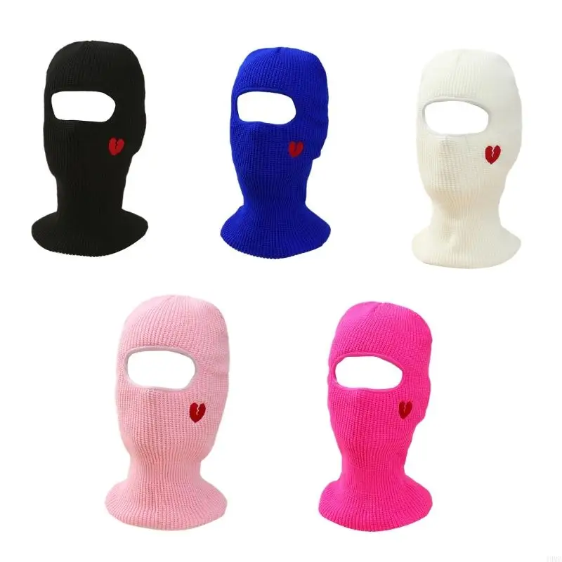 

49MB Knit Balaclava for Adult Soft Beanie Hat Female Party Headwear Riding Hat