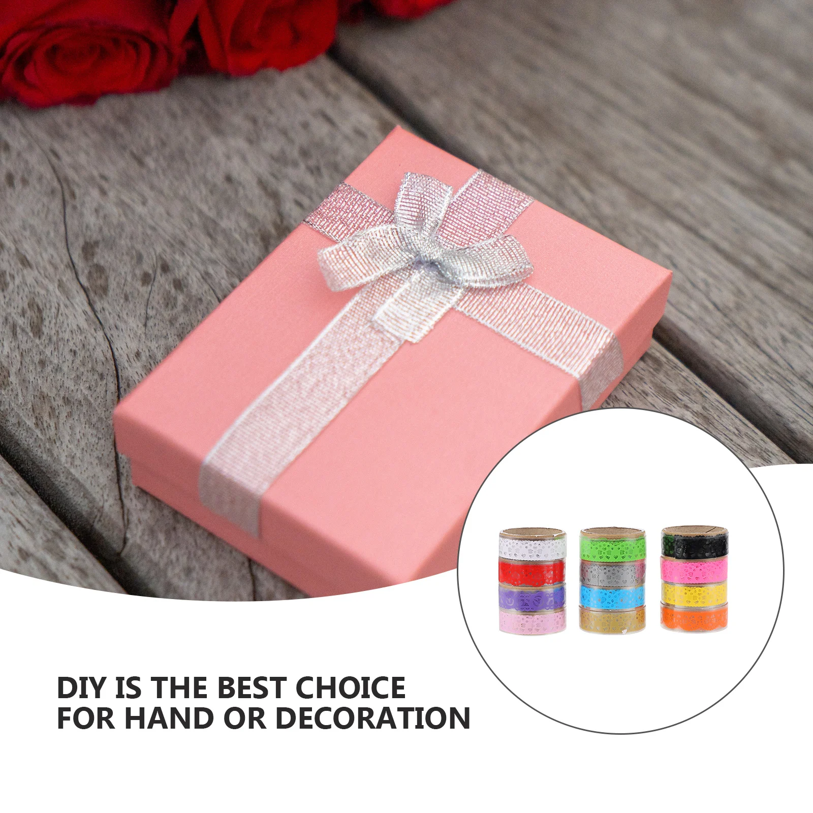 12 قطعة شريط دانتيل مجوف ذاتي اللصق ألبوم صور سكرابوكينغ اكسسوارات الديكور لتقوم بها بنفسك الحرفية هدية التفاف أنماط متعددة