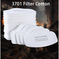 10/20pcs 3701 Filter Cotton Replaceable KN95 Dust Filter Pad For 3200 Dust Mask Respirator Painting Spraying Accessories